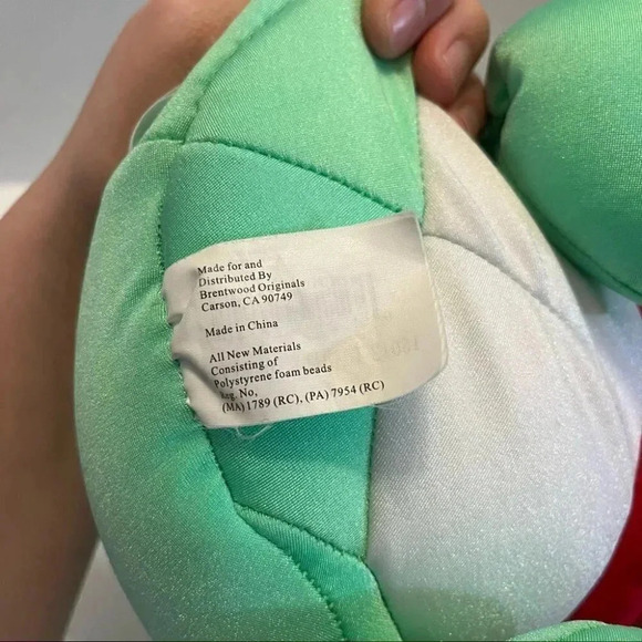 Moshi Green Frog Prince Toadily Yours Microbead Squishy Plush Stuffed Animal - Picture 10 of 10